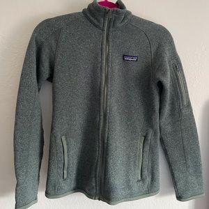 Patagonia zip up sweater